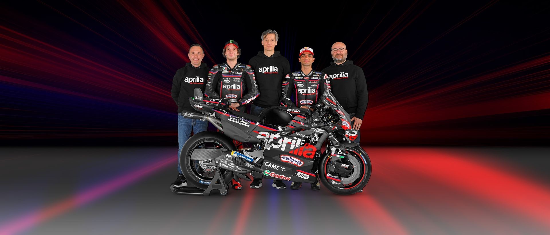 L’INIZIO DI UNA NUOVA ERA: APRILIA RACING SVELA LA NUOVA RS-GP25 E LA NUOVA LINE UP DEI PILOTI